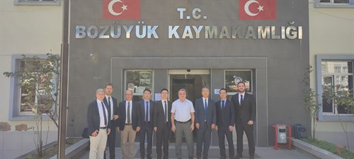 Demirer Kablo Fabrikası Üst Yöneticileri Kaymakamımız Sayın Adem ÖZTÜRK'ü Ziyaret Ettiler.